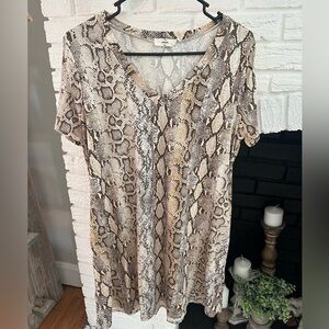 Snakeskin Entro dress